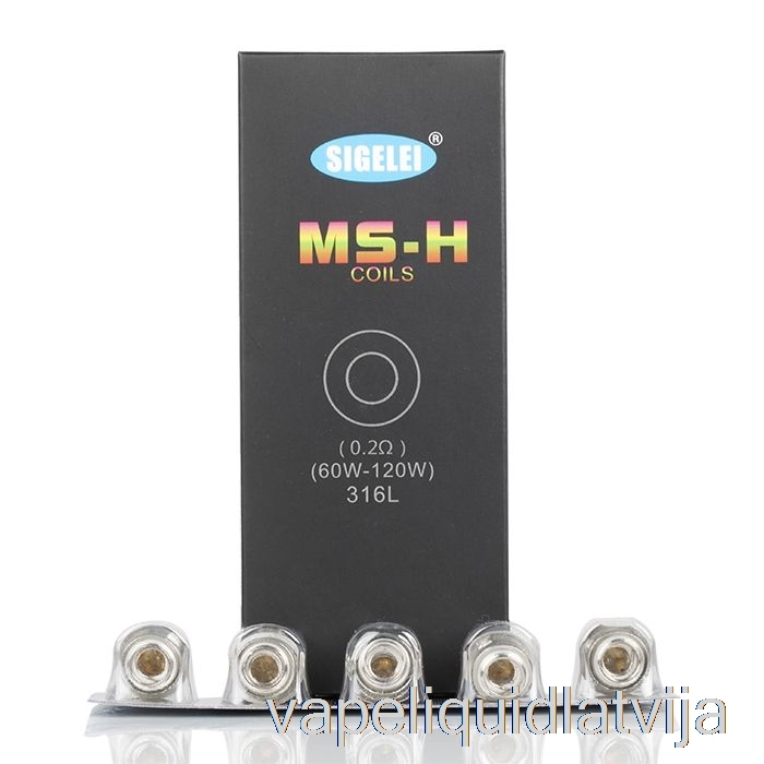 Sigelei Ms Maiņas Spoles 0.2ohm Ms-h Spoles Vape šķidrums